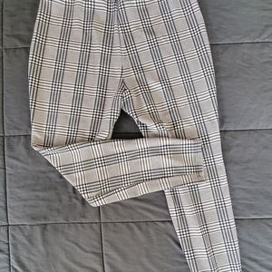 Shein Curve Business Causual Black and White Leggings